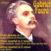 Fauré : Chamber Works cover image cdn