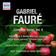 Fauré : Complete Songs, Vol. 4 cover image cdn