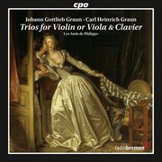 Graun : Trios For Violin Or Viola & Clavier cover image cdn