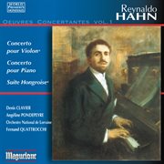 Hahn : Oeuvres Concertantes, Vol. 1 cover image cdn