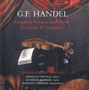 Handel : Complete Sonatas & Works For Violin And Continuo cover image cdn