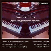 Innovations : Music For 2 Pianos & Percussion cover image cdn