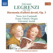 Legrenzi : Harmonia D'affetti Devoti, Libro 1, Op. 3 cover image cdn