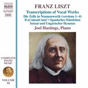 Liszt Complete Piano Music, Vol. 44 : Transcriptions Of Vocal Works cover image cdn