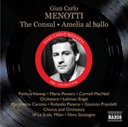 Menotti : The Consul. Amelia Al Ballo cover image cdn