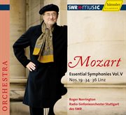 Mozart, W.a. : Symphonies (essential), Vol. 5. Nos. 19, 34, 36 cover image cdn