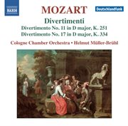Mozart : Divertimenti Nos. 11 & 17 cover image cdn