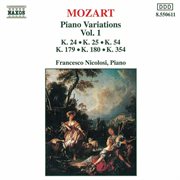 Mozart : Piano Variations, Vol.  1 cover image cdn