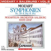 Mozart : Symphonien No. 39, K. 16a, K. 19a cover image cdn