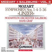 Mozart : Symphonien Nos. 1, 4, 5, 36, "Linzer" cover image cdn