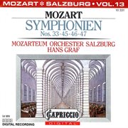Mozart : Symphonien Nos. 33, 45, 46, 47 cover image cdn