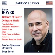 Peter Boyer : Balance Of Power & Other Orchestral Works cover image cdn