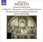 Pizzetti, I. : Concerto Dell'estate / La Festa Delle Panatenee cover image cdn