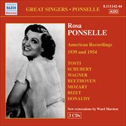 Ponselle, Rosa : American Recordings (1939, 1954) cover image cdn