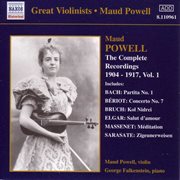 Powell,  Maud : Complete Recordings, Vol.  1 (1904. 1917) cover image cdn