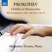Prokofiev : Childhood Manuscripts cover image cdn
