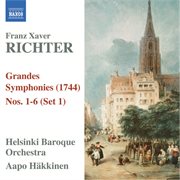 Richter, F.x. : Grandes Symphonies (1744), Nos. 1-6 (set 1) cover image cdn