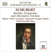 Schubert : Lied Edition 35. Rarities, Fragments, And Alternative Versions cover image cdn