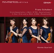 Schubert : String Quartets, D. 703, 46 & 804 cover image cdn