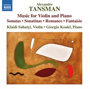 Tansman : Music For Violin & Piano cover image cdn