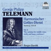 Telemann : Harmonischer Gottes. Dienst, Vol. 2 cover image cdn
