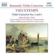 Vieuxtemps : Violin Concertos Nos. 1 And 4 cover image cdn