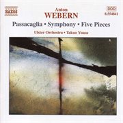 Webern : Passacaglia / Symphony / Five Pieces cover image cdn