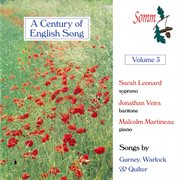 A century of English song. Volume 3 cover image cdn