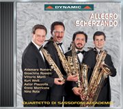 Allegro Scherzando : Music For Saxophone Quartet cover image cdn