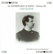 An anthology of song. Volume III cover image cdn