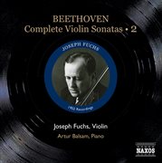 Beethoven, L. Van : Violin Sonatas (complete), Vol. 2 (fuchs, Balsam). Nos. 5-7 (1952) cover image cdn