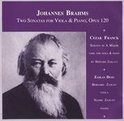 Brahms, J. : Viola Sonatas Nos. 1 And 2 / Franck, C.. Violin Sonata (arr. B. Zaslav For Viola) cover image cdn