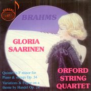 Brahms : Piano Quintet In F Minor & Variations On A Theme By Handel cover image cdn