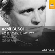 Busch : Complete Music For Solo Piano cover image cdn