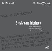 Cage : Sonatas & Interludes For Prepared Piano cover image cdn
