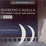 Casella : Cello And Piano Works (complete) cover image cdn