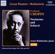 Chopin : Nocturnes And Scherzi (rubinstein) (1936-1937) cover image cdn
