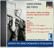 De Vito, Gioconda : Earliest Studio Recordings (1947-1949) cover image cdn
