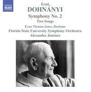 Dohnányi : Symphony No. 2 & 2 Songs cover image cdn
