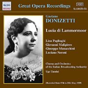Donizetti : Lucia Di Lammermoor (Pagliughi, Malipiero) (1939) cover image cdn