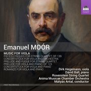 Emanuel Moór : Music For Viola cover image cdn