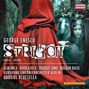 Enescu : Strigoii (reconstructed By C. Țăranu & S. Pautza) cover image cdn