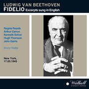 Fidelio Excerpts Conducted By Bruno Walter Sung In English cover image cdn