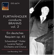 Furtwängler Conducts Brahms, Vol. 2 (live) cover image cdn
