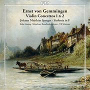 Gemmingen : Violin Concertos. Sperger. Arrival Symphony cover image cdn