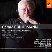 Gerald Schurmann : Chamber Music, Vol. 3 cover image cdn