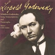 Godowsky, L. : Godowsky Edition (the), Vol. 1 – 12 Schubert Song Transcriptions cover image cdn