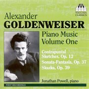 Goldenweiser, A. : Piano Music, Vol. 1 cover image cdn