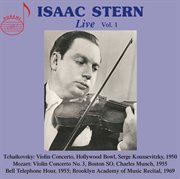 Isaac Stern, Vol. 1 (live) cover image cdn