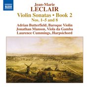 Leclair : Violin Sonatas, Op. 2, Nos. 1-5, 8 cover image cdn